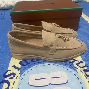 Loro Piana Summer Walk women flat loafers